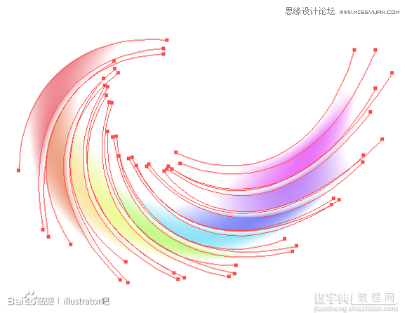 Illustrator绘制梦幻炫彩效果的LOGO两种方法介绍6