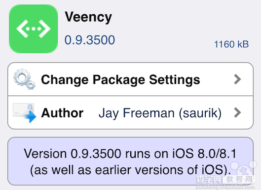 iOS 8 越狱插件Veency：从Mac或PC远程控制iOS设备1