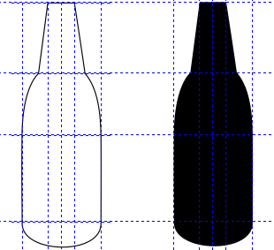 CorelDRAW绘制红酒酒瓶教程1