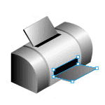 用fireworks制作打印机图标实例7