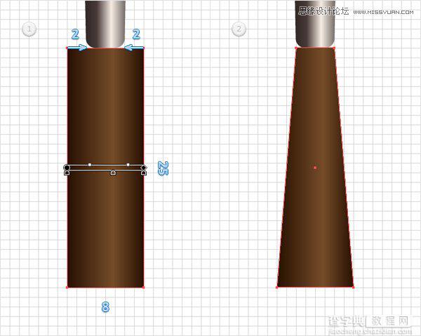 Illustrator制作神话般的红色指甲油文字效果16