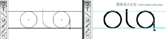如何用Illustrator制作漂亮的线条图案效果的文字3