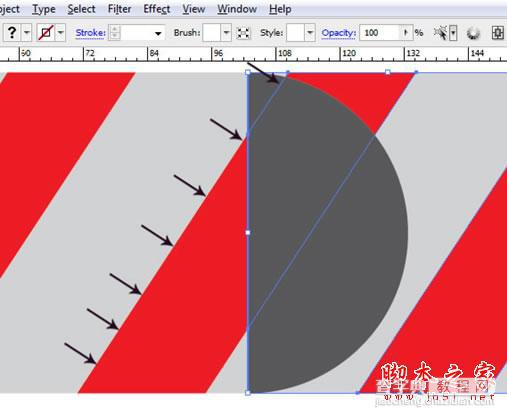 photoshop和AI绘制三维圣诞拐杖糖果条字体特效23