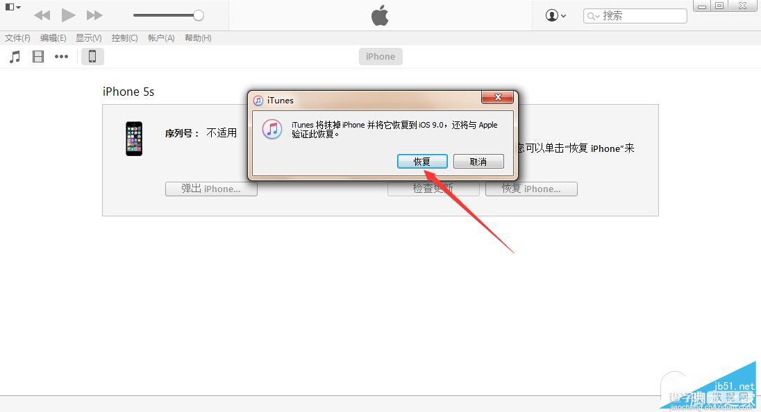 iOS9.0.1怎么升级？iOS9.0.1正式版升级/恢复详细图文教程11