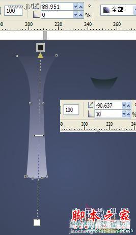 CorelDRAW(CDR) X4设计绘制一只逼真的有质感的玻璃杯实例教程11