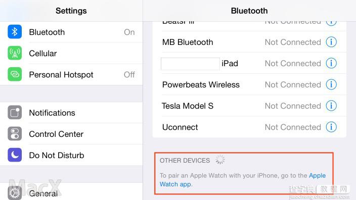 iOS8.2 beta4发布 iOS8.2 beta4测试版新增与Apple Watch配对1