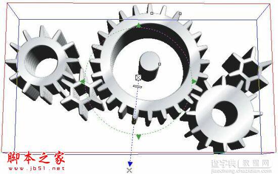 CorelDRAW设计制作逼真的金属齿轮13