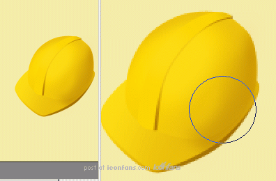 illustrator cs绘制超酷的黄色钢盔教程16