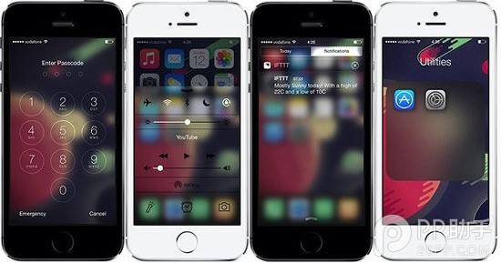 iOS7越狱插件Flurry 可让控制每个界面的虚化效果1