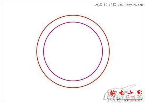 CorelDraw使用交互式调和工具制作卡通彩虹效果4