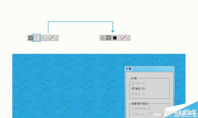 Illustrator绘制清新简单的扁平化风格的海报字体教程4