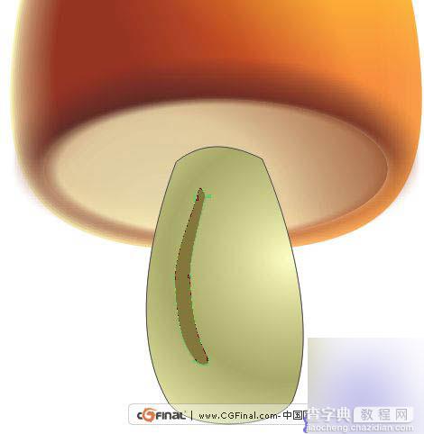 CDR绘制可爱的卡通风格蘑菇和花朵21