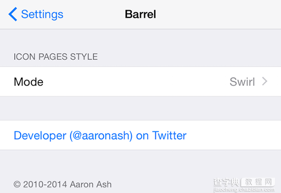 iOS8越狱插件翻页Barrel更新使用教程 新增动画更酷炫2