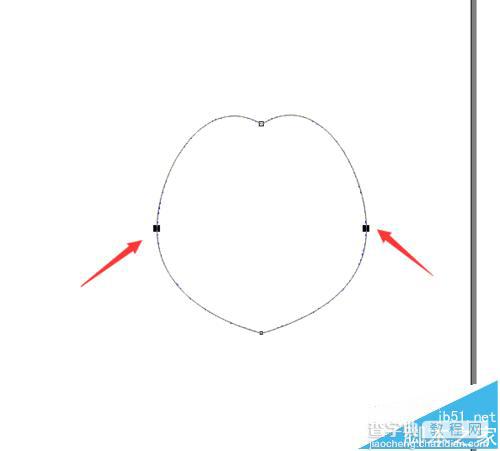 cdr中怎么将圆形转化成心形?15