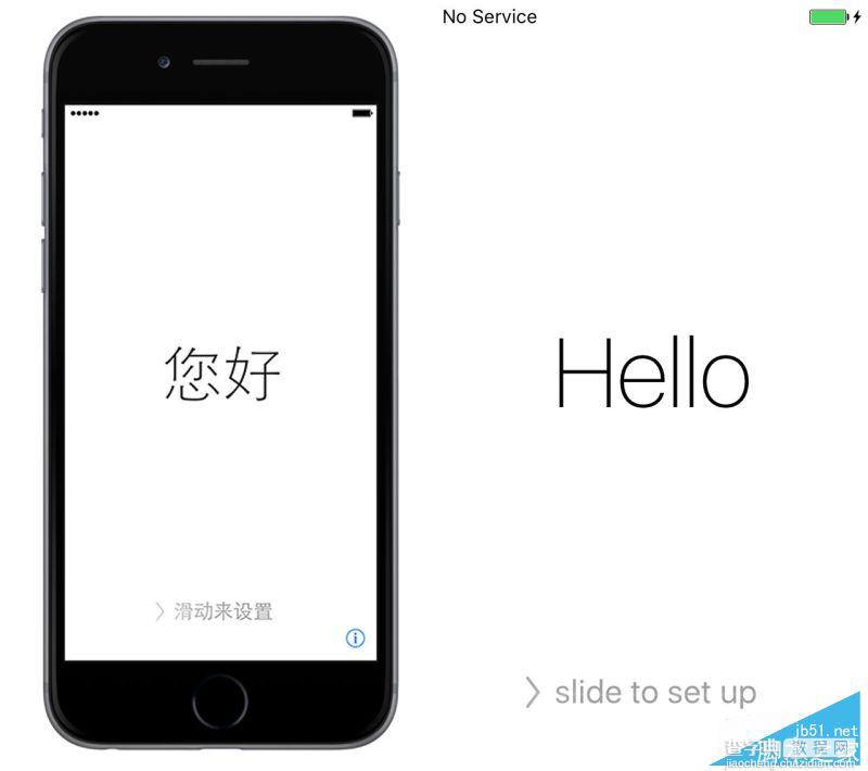 iPhone6s开机怎么激活？升级iOS9激活iPhone6s图文教程1