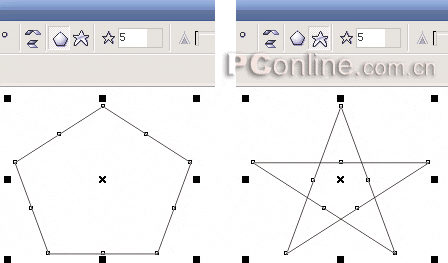 CorelDRAW 12基本图形创建与曲线编辑方法详解23