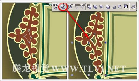 CorelDRAW使用钢笔工具绘制装饰画背景21