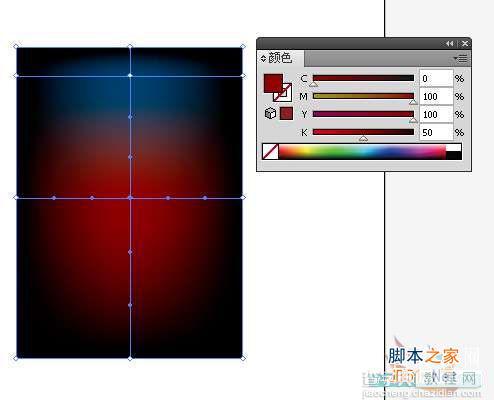 Illustrator(AI)设计绘制出超绚的发光线条背景图实例教程6