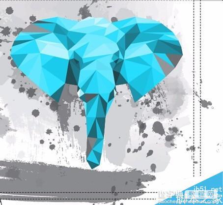 Illustrator设计一个大象封面的CD8