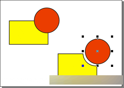 CorelDRAW 12之对象的群组与造型的方法19