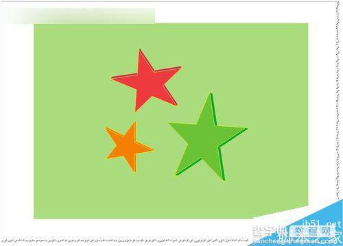 CDR使用立体化的斜角修饰边工具制作漂亮的立体五角星2