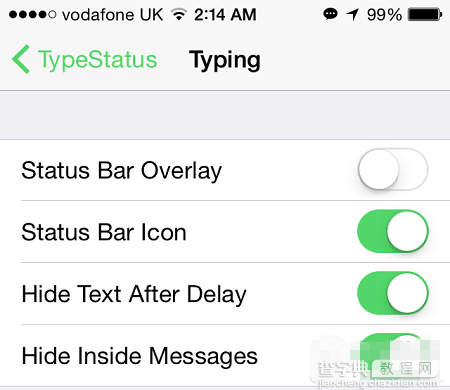 iOS8越狱插件TypeStatus2 可知对方是否在回复/阅读你的信息2