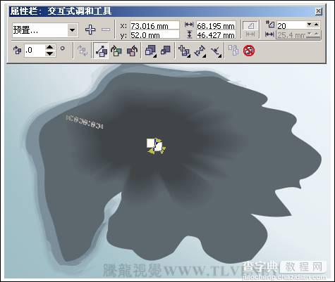 CDR绘制一幅中国风写意水墨画21