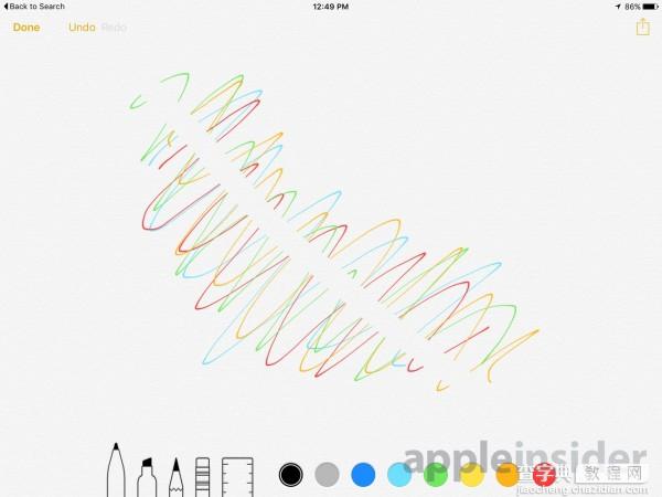 iOS 9全新备忘录应用：支持插入图片、照片和视频4