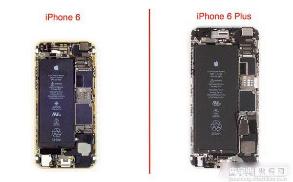 iPhone6和iPhone6 Plus哪个好？iPhone6与iPhone6 Plus内部拆解对比图1