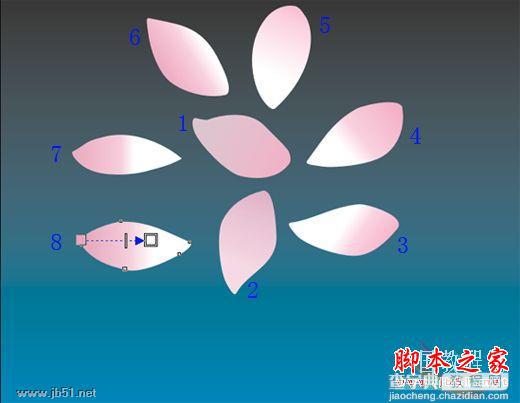 CorelDRAW(CDR)设计绘制卡通风格的荷花实力教程13