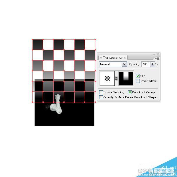 AI制作逼真的三维黑白国际象棋21