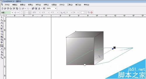 coreldraw怎么画正方体?CDR做素描几何体效果的方法16