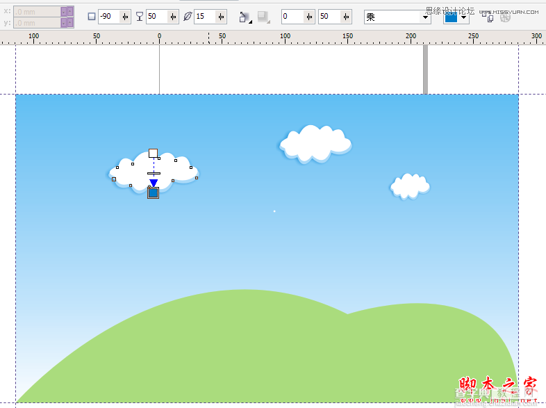 CorelDraw制作可爱简单的卡通桌面教程4