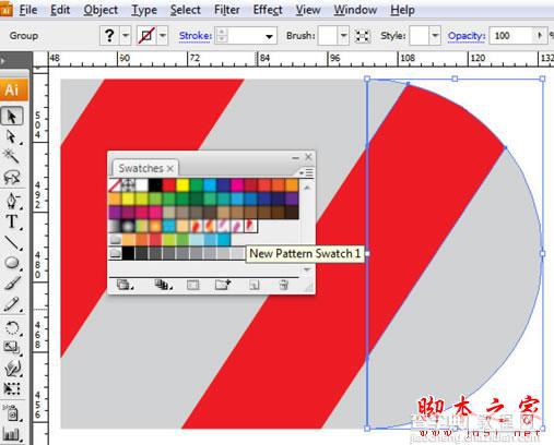 photoshop和AI绘制三维圣诞拐杖糖果条字体特效26