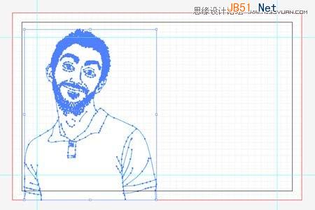 Illustrator(AI)设计制作个性时尚风格的人物名片实例教程16