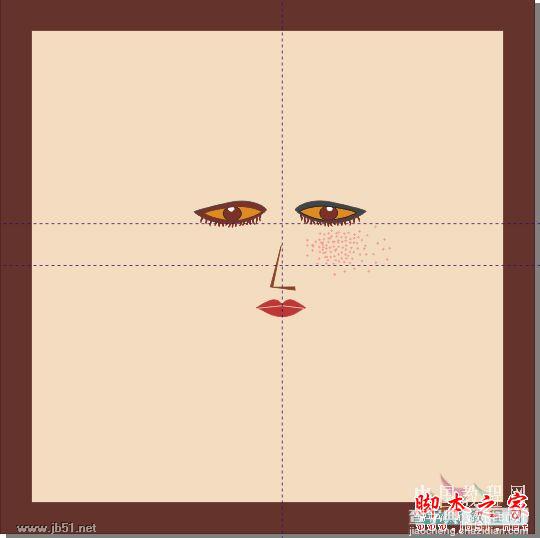 CorelDRAW(CDR)设计绘制矢量抽象人物装饰画实例教程25