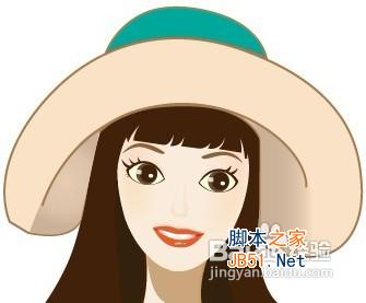 Illustrator(AI)设计绘制唯美人物艺术插画实例教程30