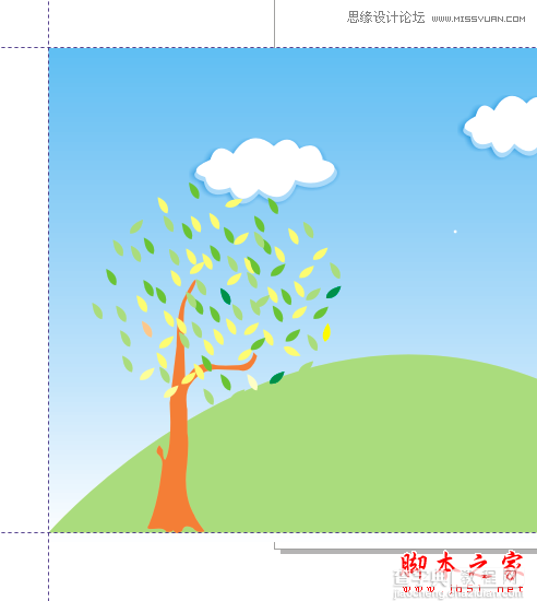 CorelDraw制作可爱简单的卡通桌面教程5