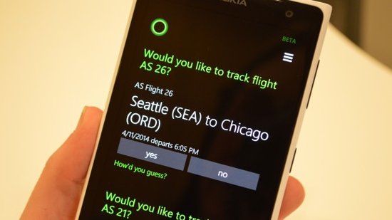 WP8.1上手体验测评分析 Cortana智能语音助手(私人助理)4