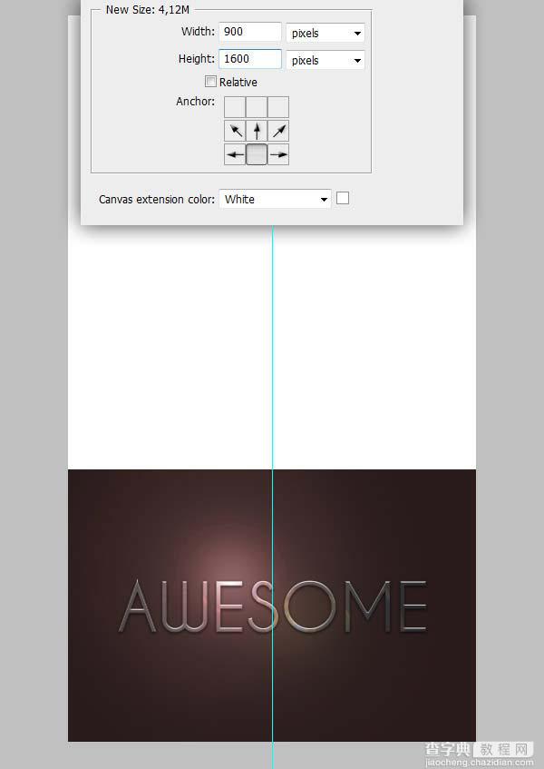 photoshop利用滤镜及样式制作出暗调金属质感立体字7