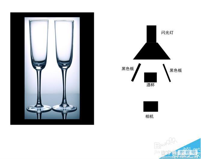 室内摄影棚布光详解  实例配布光示意图13