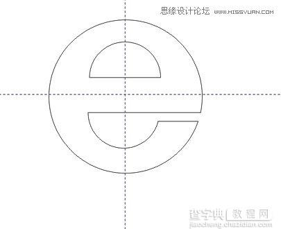 教你用CorelDRAW制作IE浏览器标志4