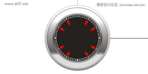 CorelDraw(CDR)设计绘制超真实的有质感的手表实例教程17