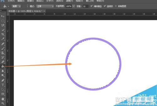 ps绘制一个标准的圆环9