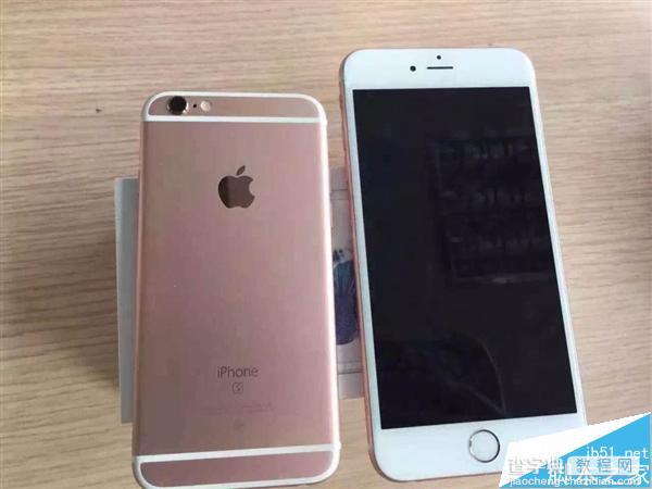 国行iPhone 6S到货真机开箱:玫瑰金版最吸引眼球6