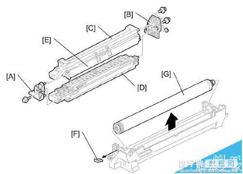 理光MP1810/1812//1910/2000复印机怎么更换感光鼓?3