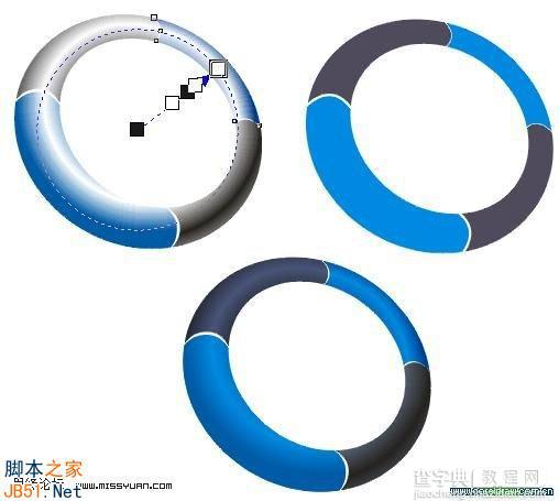 CorelDraw(CDR)设计制作一个有质感的视频播放图标实例教程5