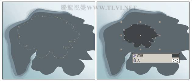 CDR绘制一幅中国风写意水墨画19