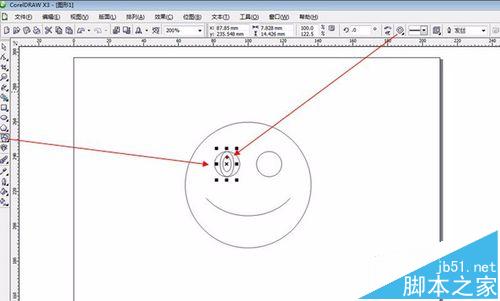 coreldraw怎么绘制漫画人物?cdrX3利用完美形状绘制公仔的教程3