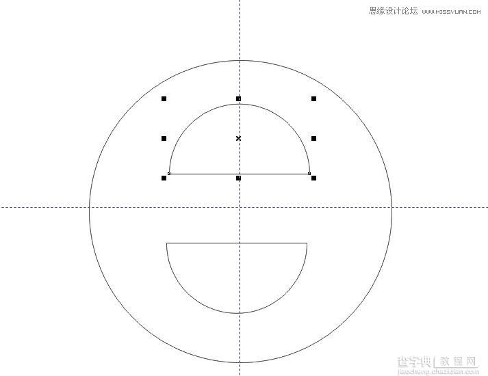 教你用CorelDRAW制作IE浏览器标志3